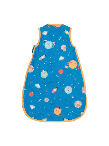 Schlummersack Babyschlafsack, 1.0 TOG in Blau-Gelb