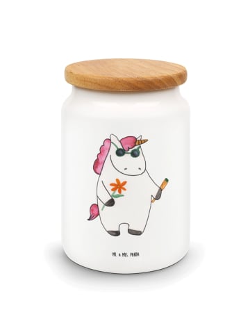Mr. & Mrs. Panda Vorratsdose Einhorn Woodstock ohne Spruch in Weiß