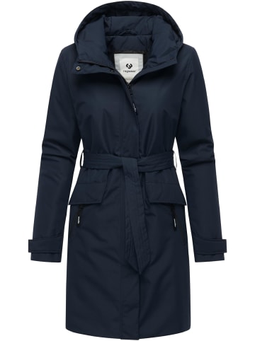 ragwear Langmantel Horatia Warm YOUMODO in Navy