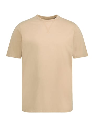 JP1880 Kurzarm T-Shirt in sandgrau