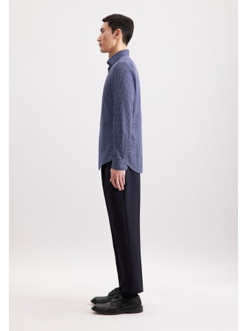 Seidensticker Business Hemd Shaped in Dunkelblau