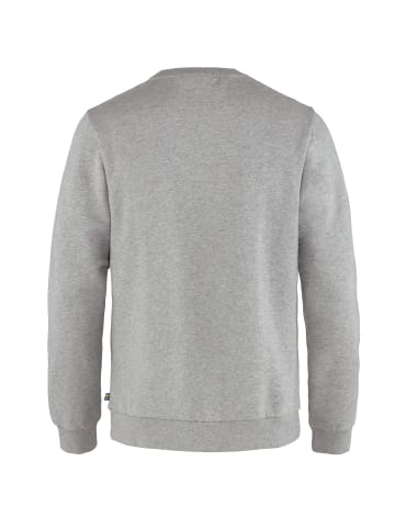 FJÄLLRÄVEN Pullover Fjällräven Logo Sweater in Grau