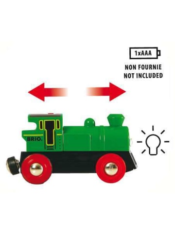 Brio Aktionsspiel BRIO World - Speedy Green Batterielok Ab 3 Jahre in bunt