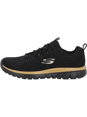 Skechers Sneakers Low in Black Rose Gold