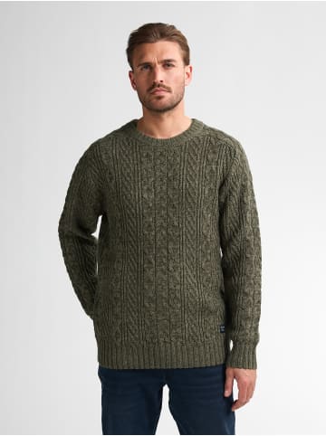 Petrol Industries Groß gestrickter Pullover Medford in Grün