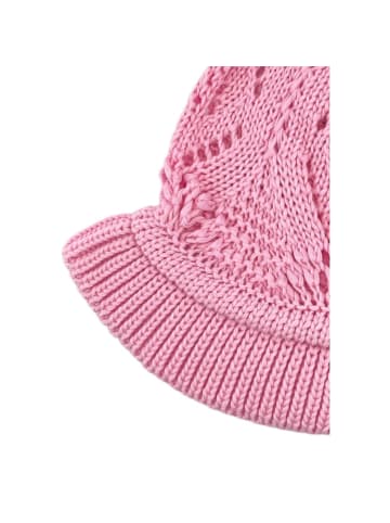 Aliap Babymütze Lochmuster in rosa/pink