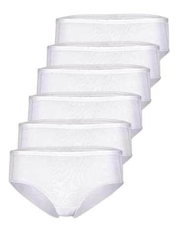 Nina von C. 6er Pack Hipster in weiss