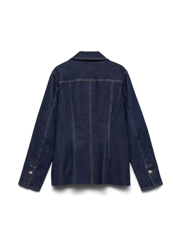 Vero Moda Jeansjacke in Dark Blue Denim