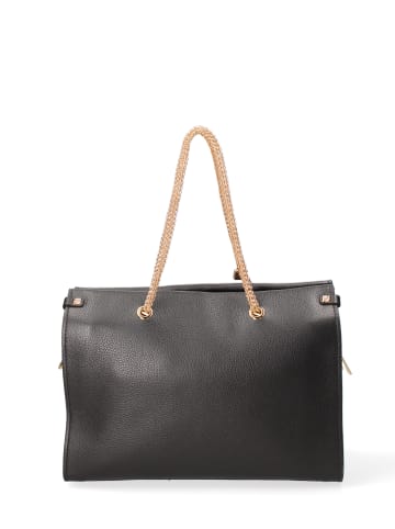 John Richmond Umhängetasche in BLACK AND GOLD