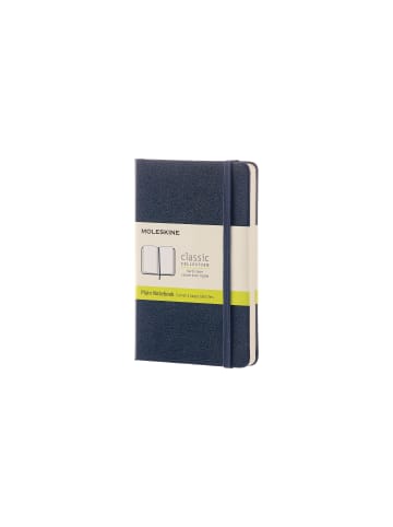 Moleskine Notizbuch mit festem Einband, 70g-Papier, Blanko "Classic" in Saphir