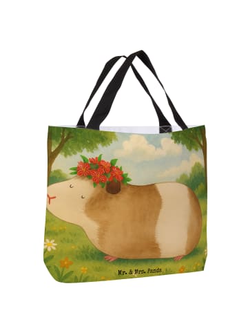 Mr. & Mrs. Panda Damen Shopper Meerschweinchen Weisheit Design o... in Weiß