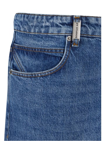 2Y Studios 2Y Studios 2Y Amaru Ankle Straight Jeans in blue