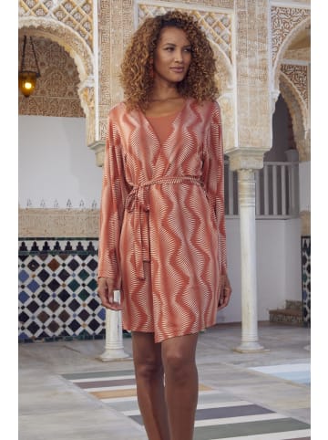 LASCANA Kimono in Terracotta bedruckt