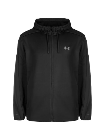 Under Armour Trainingsjacke Essential in schwarz / grau