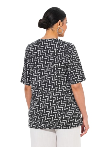 Ulla Popken Shirt in schwarz