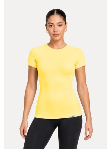 SMILODOX T-Shirt Lyana in Gelb