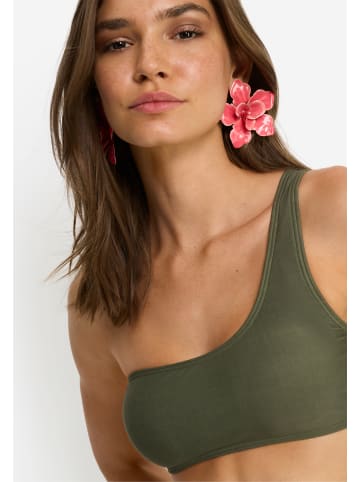 LSCN BY LASCANA Bustier-Bikini-Top in oliv