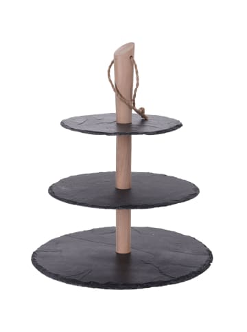 Excellent Houseware Etagere in schwarz