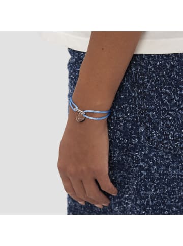 Copenhagen Studios Armband Fabric Link in hellblau