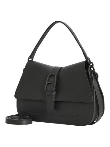 Furla Flow M - Schultertasche 26 cm (agave) in schwarz