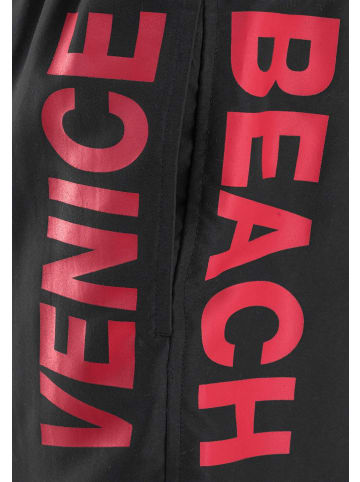 Venice Beach Badeshorts in schwarz