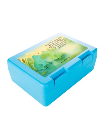 Mr. & Mrs. Panda Lunchbox Frosch Liebe Design mit Spruch in Weiß
