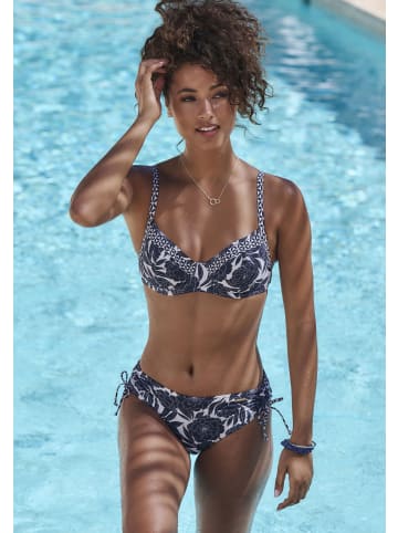 Sunseeker Badehose in marine bedruckt