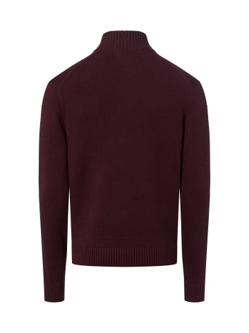 Nils Sundström Strickpullover in bordeaux - 0004