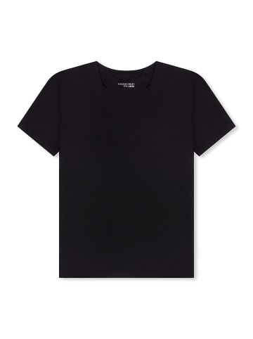 Schiesser Pyjamaoberteil Mix Relax in Schwarz