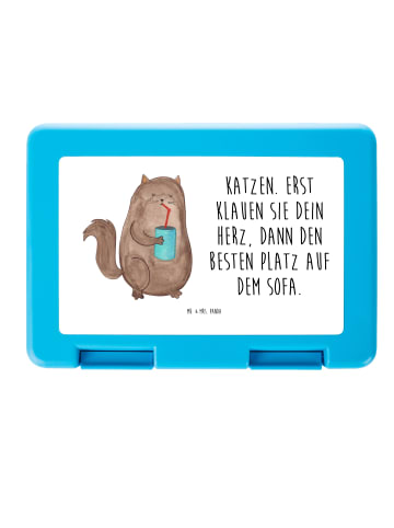Mr. & Mrs. Panda Bento Box Katze Dose mit Spruch in Weiß