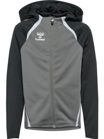 Hummel Kinder Trainingsjacke "Lead 2.0 Zip Hoodie" in Grau