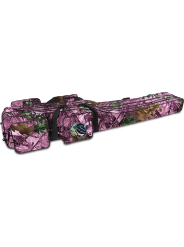 Normani Outdoor Sports Rutentasche 1,90 m RodBox Triple in Hunting Camo Pink