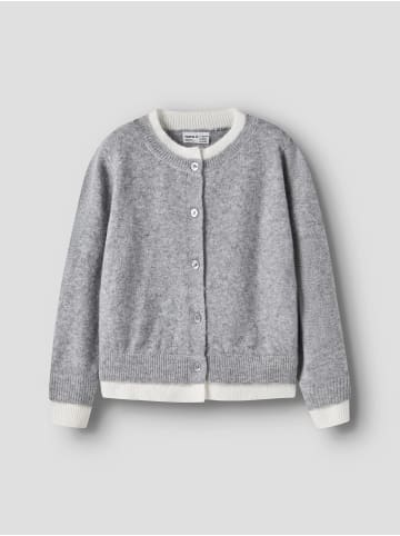 name it Strickjacke in Grey Melange1