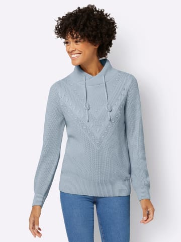 WITT WEIDEN Strickpullover in hellblau