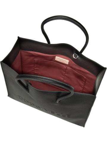 COCCINELLE Shopper Myrtha Maxi Log 1802 in Noir