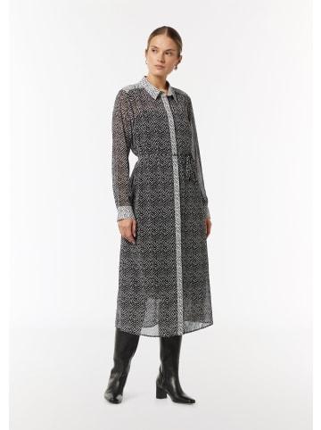 comma Kleid lang in Schwarz