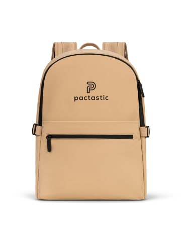 Pactastic Urban Collection Rucksack 44 cm Laptopfach in beige