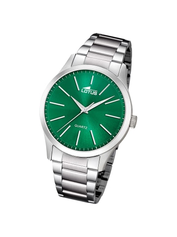 Lotus Analog-Armbanduhr Lotus Minimalist silber groß (ca. 42mm)