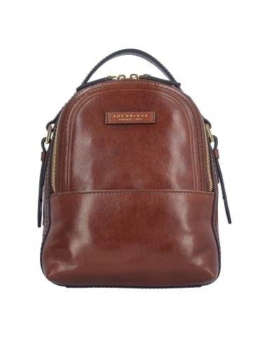 The Bridge Pearldistrict City Rucksack Leder 27 cm in marrone