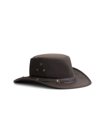 MGO leisure wear Harper Wax Hat in Braun