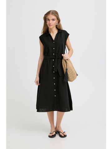 ICHI Freizeitkleid IHLINNO Loose fit in Black