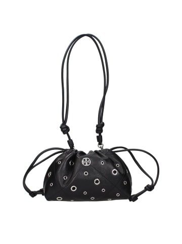 Tory Burch Schwarz Leder Schulter Tasche