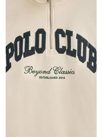Polo Club Sweatshirt in Beige