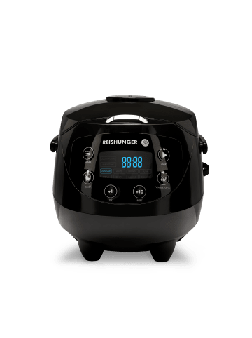 Reishunger Digitaler Mini Reiskocher, Blackline, 350W, 0,6|