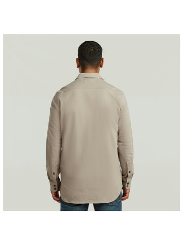 G-Star Raw Langarmhemd in elephant skin