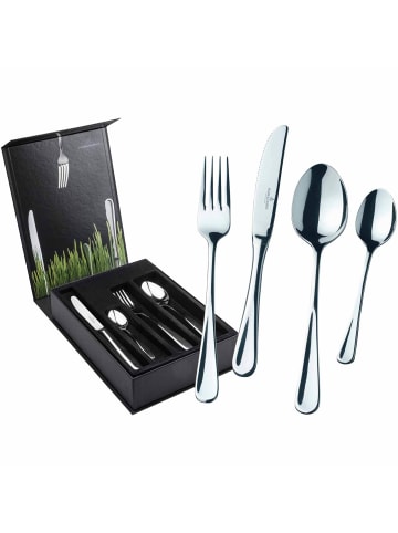 Picard & Wielpütz 24er Set Tafelbesteck inkl. Besteckbox Casino in silber