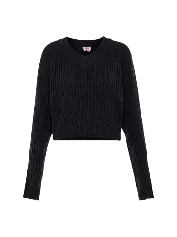 myMo Damen Pullover in SCHWARZ