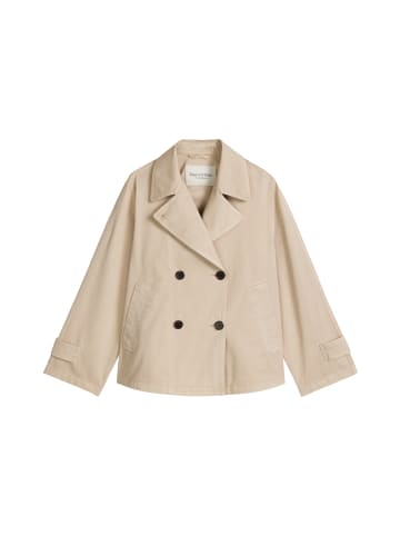Marc O'Polo Cabanjacke relaxed garment-dyed in Linen Beige