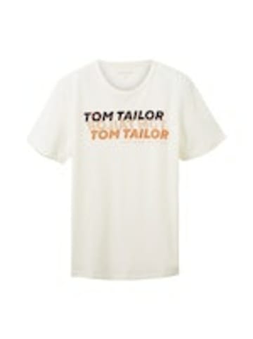 Tom Tailor Rundhals T-Shirt für Damen in braun