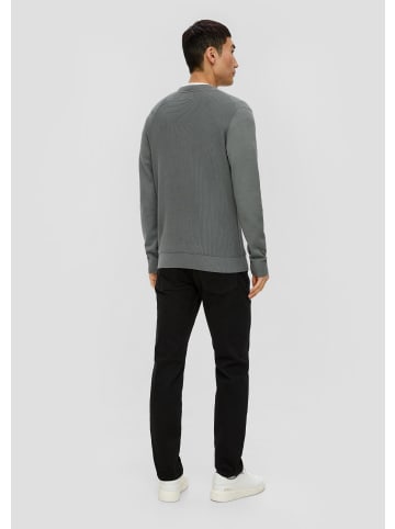 s.Oliver Strickpullover in 9467_grau meliert